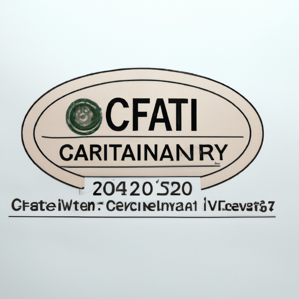 Certifikát kvality